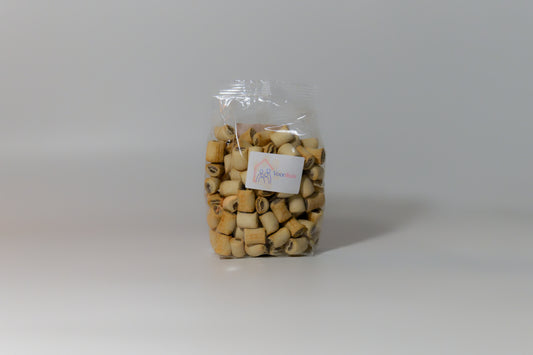 MERGKOEKJES MET RUND 400GRAM